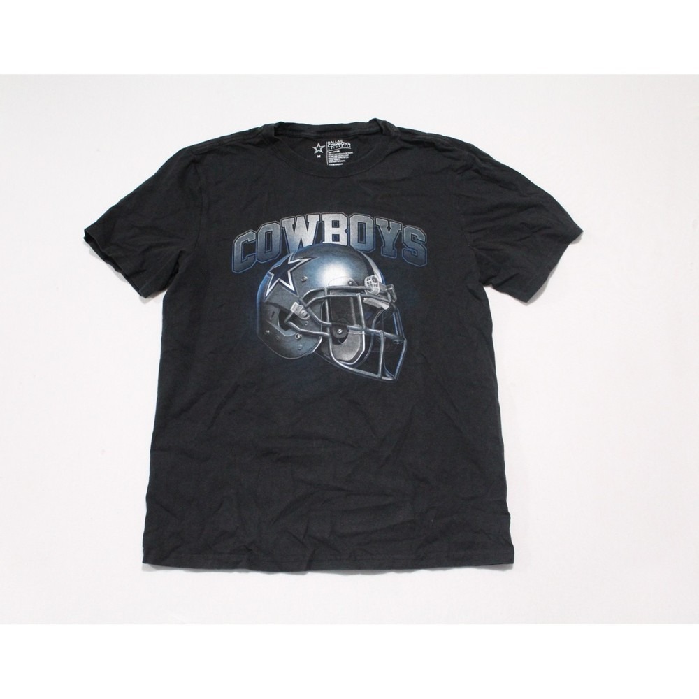 NFL Dallas Cowboys Men Black Tee Shirt NFL Size Medium